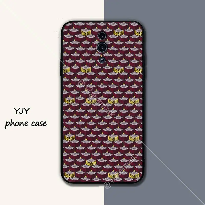 

luxury Brand faure la page Silicone black case coque for OPPO A5 A9 2020 A7X reno 2 ace 3 pro realme 3 5 PRO cover