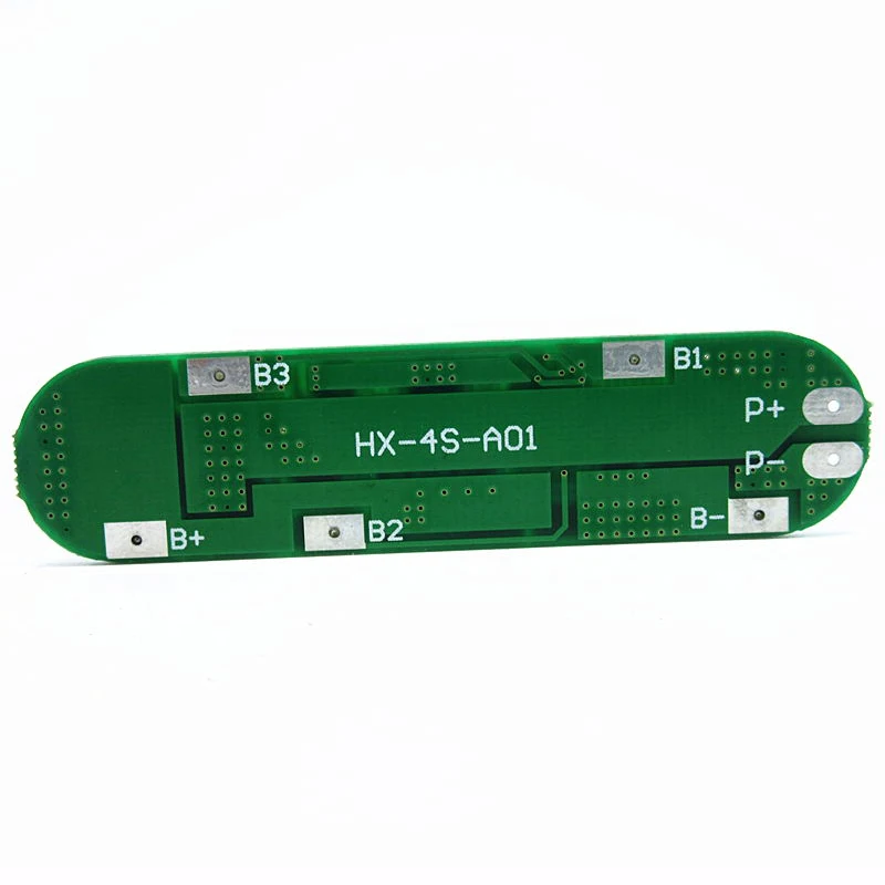 

14.8V 18650 4S Lithium Polymer Battery Protection Board 16.8V Anti-overcharge Over-discharge 10A Current Limit