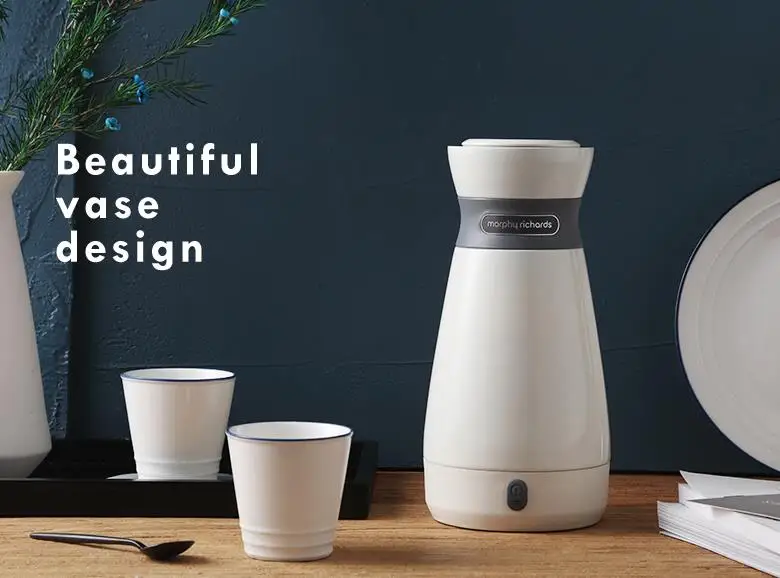 Xiaomi 316 чайник из нержавеющей стали Портативный электрический чайник путешествия большой емкости двойной изоляции чашка домашний Автомобиль