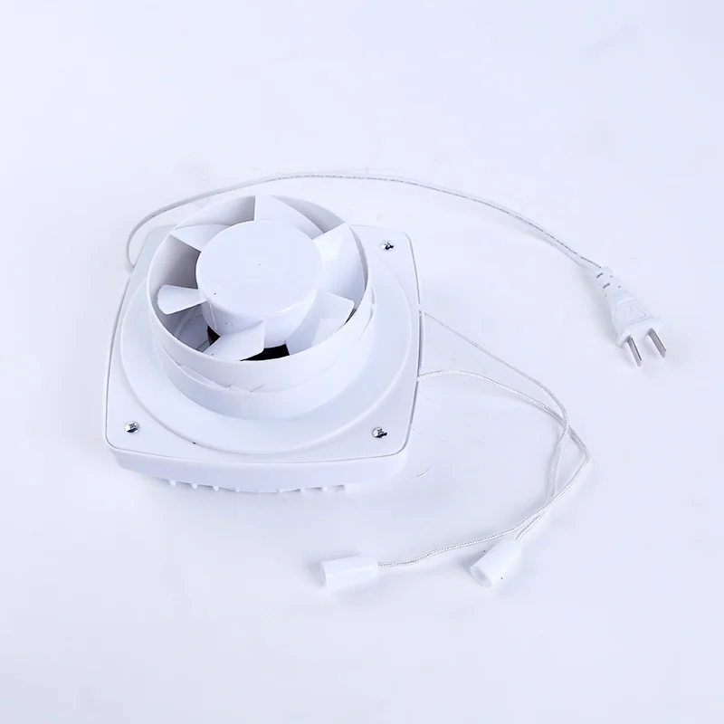 

4 inch 6 inch 8 inch Toilet wall toilet bathroom pull wire change ventilator mute large suction exhaust fan