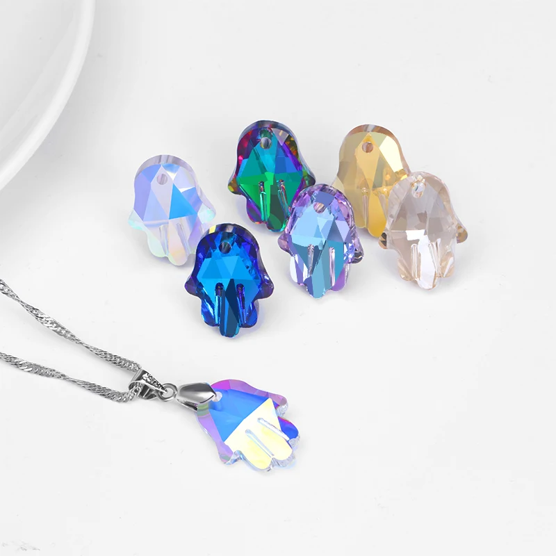 Pipatian хамса руки кулон ожерелье ювелирных изделий драгоценных камней поделки