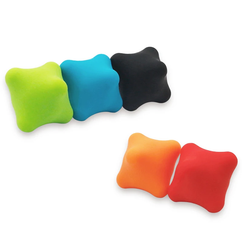 Резиновый шестигранный триггерный шар для расслабления мышц|Мячи фитнеса| |