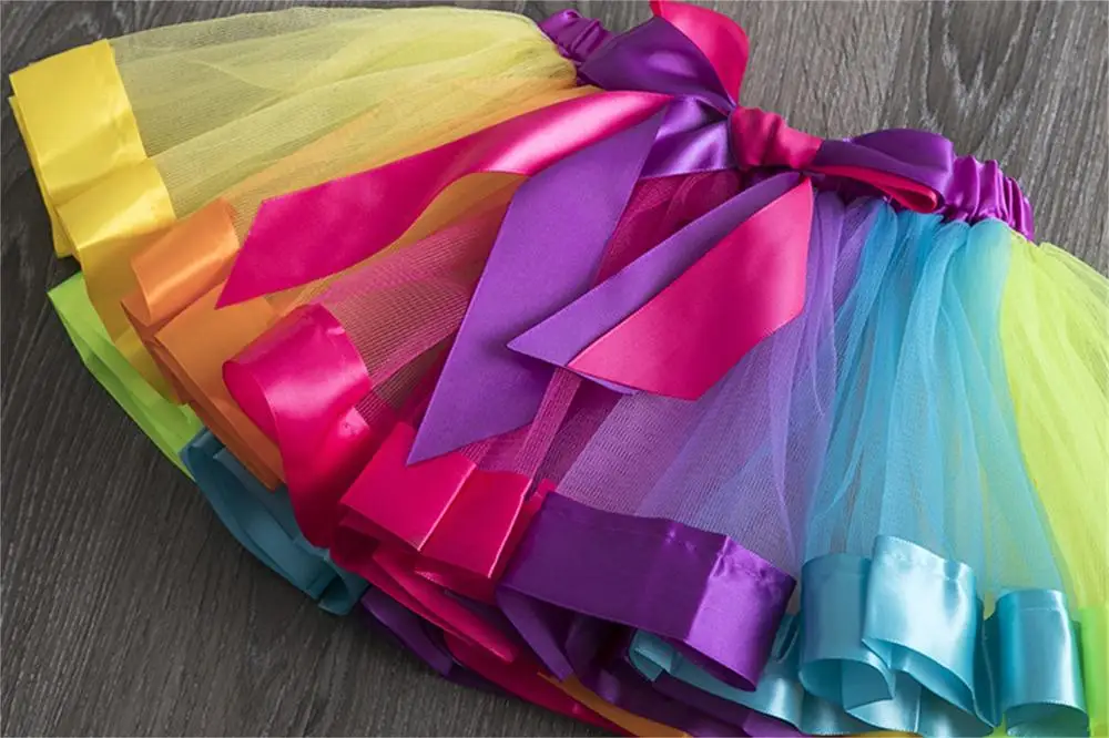 Юбка пачка для маленьких девочек от 3 до 8 лет мини юбка принцессы вечерние