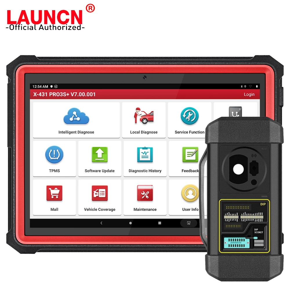 LAUNCH X431 Pro3s Plus 10.1" OBD2 Diagnostic Scanner ECU Coding X-PROG 3 Vehicle Immobilizer Programmer Key programmer tool |