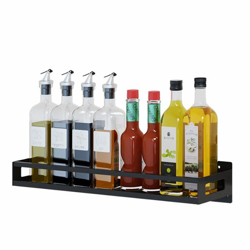 Кухонная настенная переносная вешалка полка из нержавеющей стали для специй