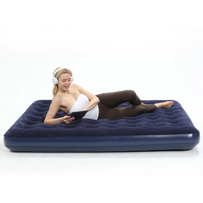 Надувной коврик для сна домашний портативный надувной матрас кемпинга на