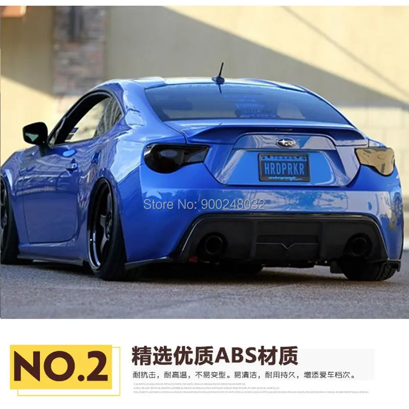 For Toyota GT86 BRZ Spoiler Wing 2013-2017  Carbon Spoiler Wing Trunk Lip Boot Cover Car Styling