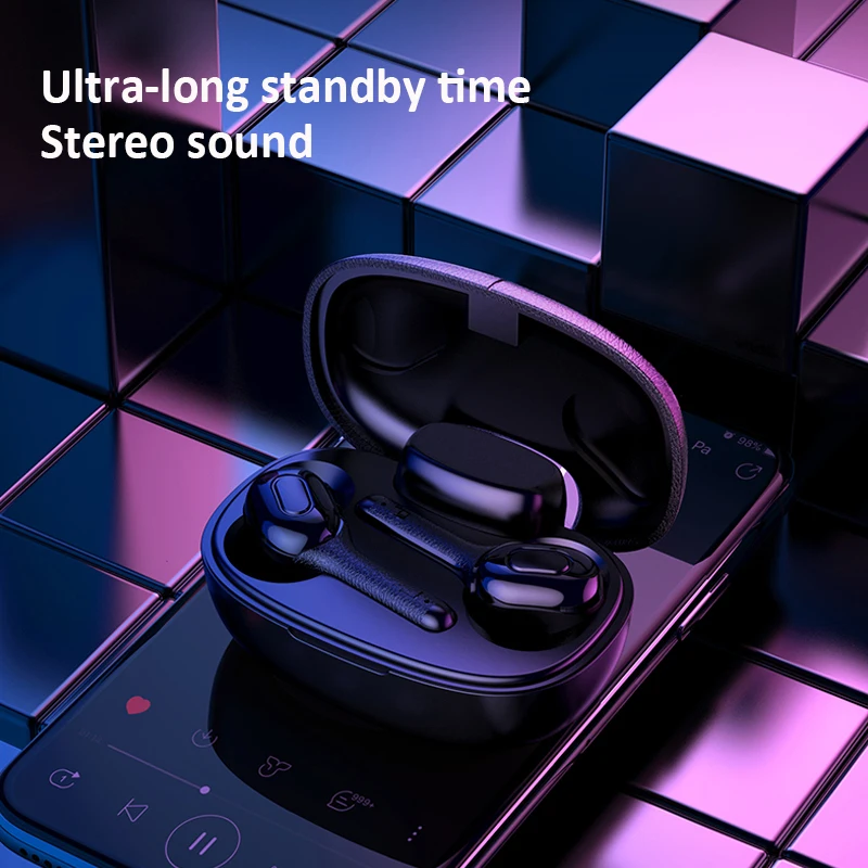 

TWS Bluetooth 5.0 Earphones Charging Box Wireless Headphone 9D Stereo Sports Waterproof Earbuds Headsets With Microphone