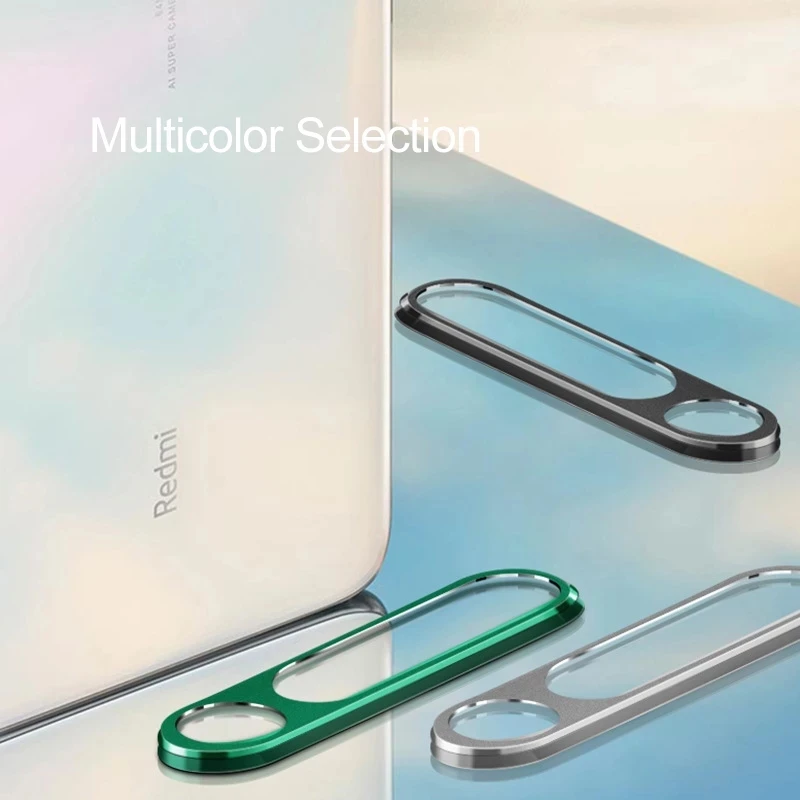 

Camera Protector for Xiaomi Redmi Note 9 Pro Max 9S Tempered Glass Metal Camera Protection Frame for Redmi Note 8 Pro 3Pcs/Set