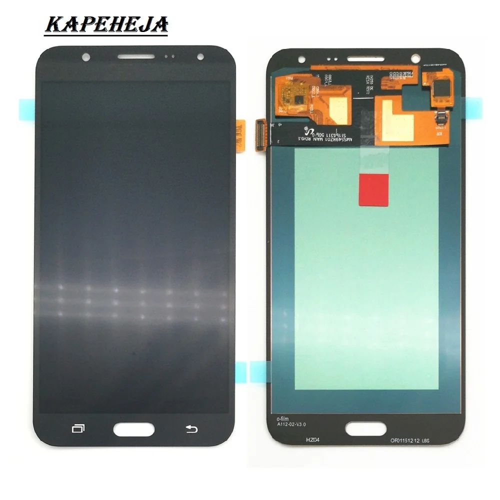 ЖК дисплей 5 &quotSuper AMOLED для Samsung Galaxy J7 2015 J700 J700F J700M J700H с сенсорным экраном и