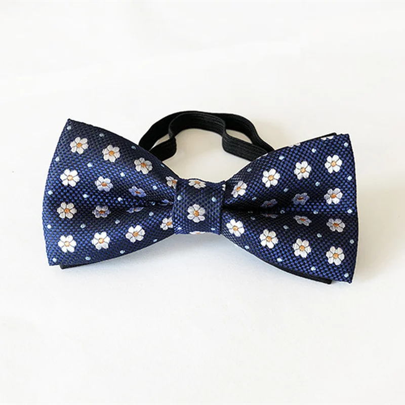 Детский модный официальный хлопковый галстук бабочка Детские классические