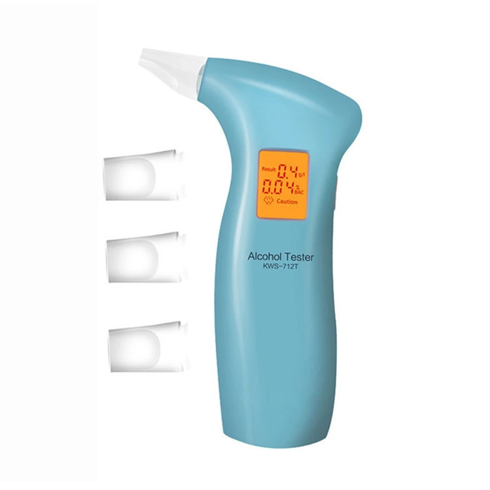 Портативный спиртовой тестер цифровой алкотестер светодиодный ем анализатор