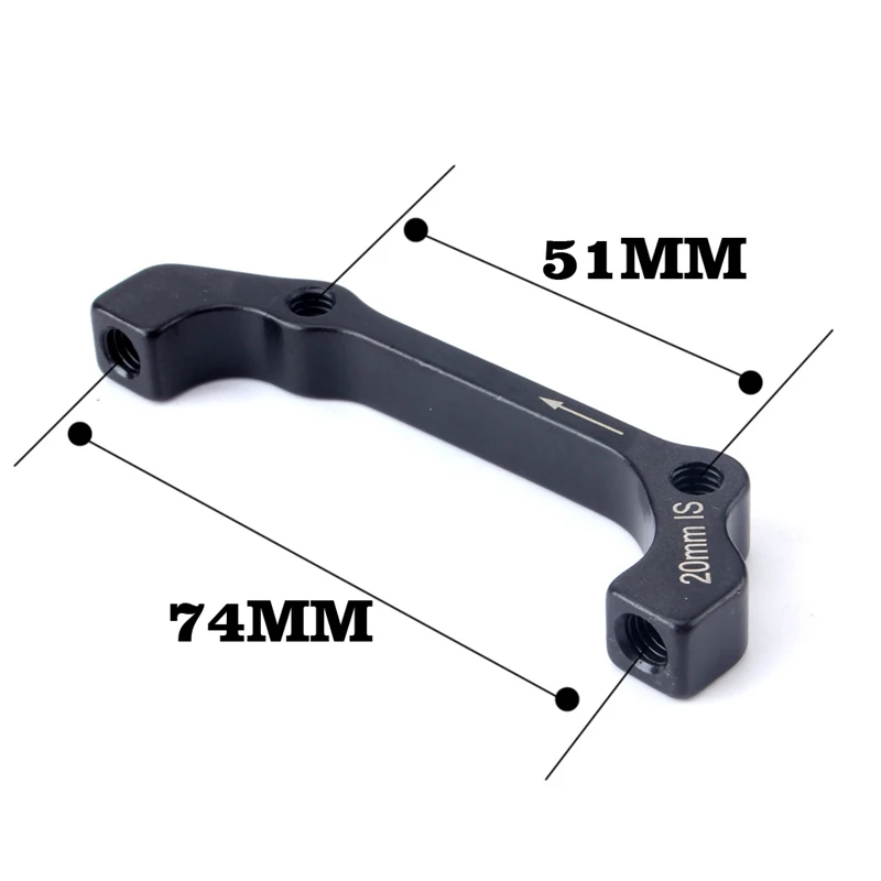 Адаптер крепления скобы дискового тормоза Is/Post Front 180 мм Rear 160 для Shimano Hayes