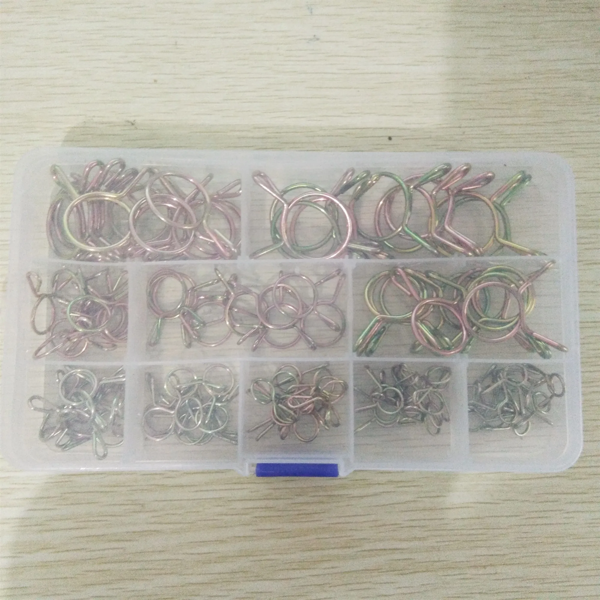 100 шт. пружинные зажимы для шланга с оцинкованным покрытием|Крепления| |