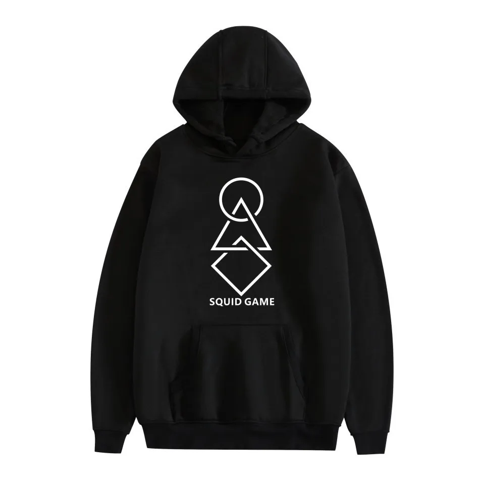 

2021 New Squid Game Lee Jung Jae Series Anime Print Fashion Casual Hooded Sweater hoodie