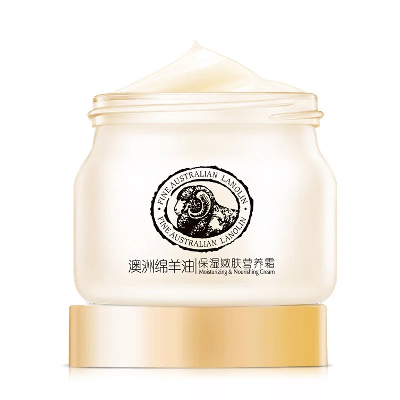 

LAIKOU Sheep Oil Face Cream Moisturizing Cream Anti Aging Anti Wrinkle Whitening Day Serum For Face Skin Care Serum Bio Oil 90g