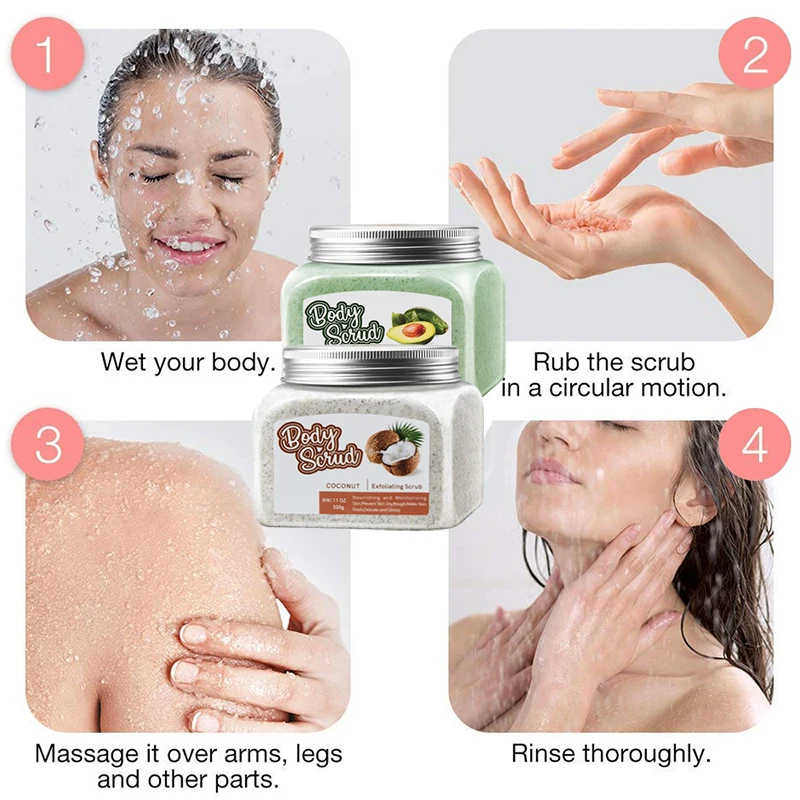 CCPT 1 набор = 2 шт. скраб для отшелушивания крем отбеливание и осветление ухода за