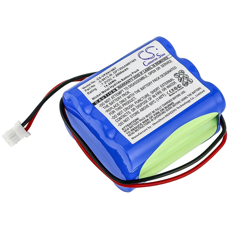 Аккумулятор cameron sino 2000 мАч для VISONIC Powermax Plus 0-9912-H 0-9912-M 0-9913-W 103-303687 GP130AAM6YMX |