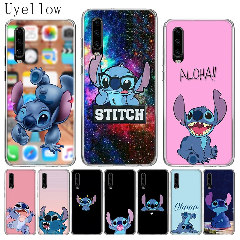 Steward Stitch силиконовый мягкий чехол для Huawei P40 P30 P20 P10 lite Mate 10 20 Pro Чехол