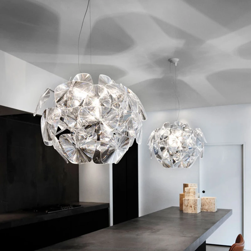 Современная Минималистичная Лазерная люстра креативная индивидуальная