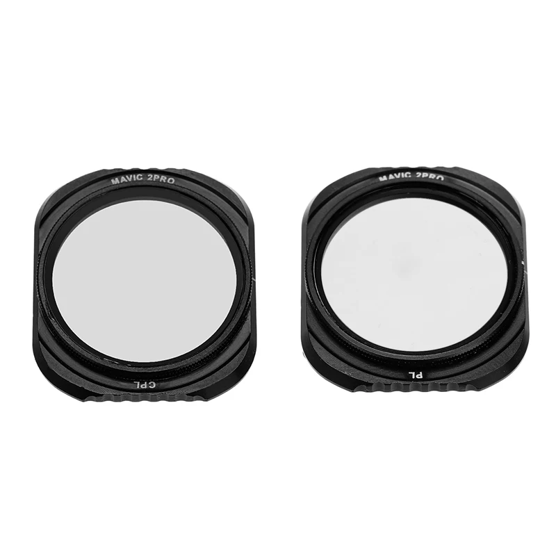 ND4/ND8/D16/ND32/ND64/CPL/PL/UV фильтр объектива для DJI MAVIC 2 PRO черный Оптическое стекло