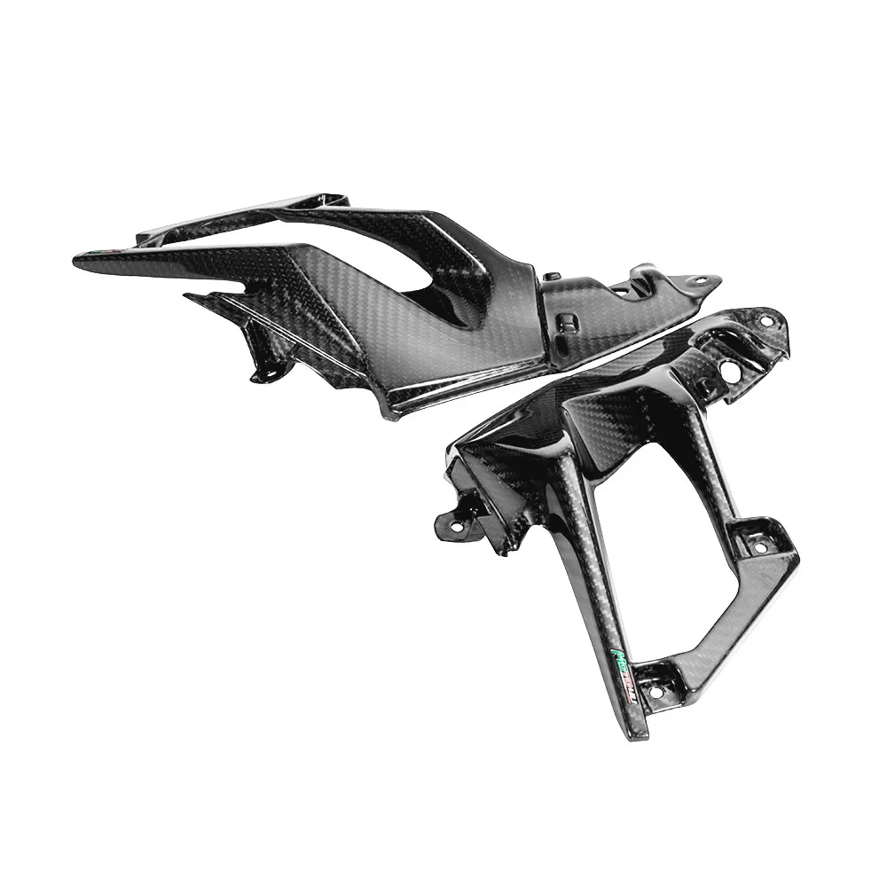 100% углеродное волокно боковая обтекатель для мотоцикла матовая/глянцевая 3K