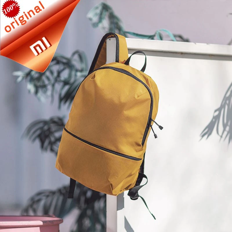 Xiaomi Mi рюкзак 11Л 5 цветов уровень 4 водонепроницаемый городской досуг спортивные рюкзаки нейлон 150 г сумки для мужчин и женщин маленький размер