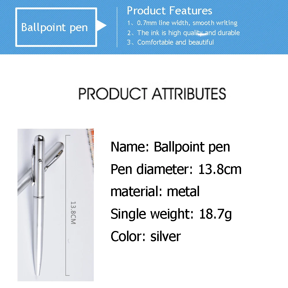 1 шт. Волшебная секретная Невидимая ручка с чернилами пластиковые шариковые