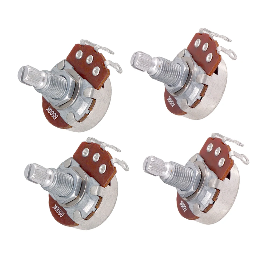 MINI POT Log A / Linear B 500k Volume Tone Potentiometer For Electric Guitar | Спорт и развлечения