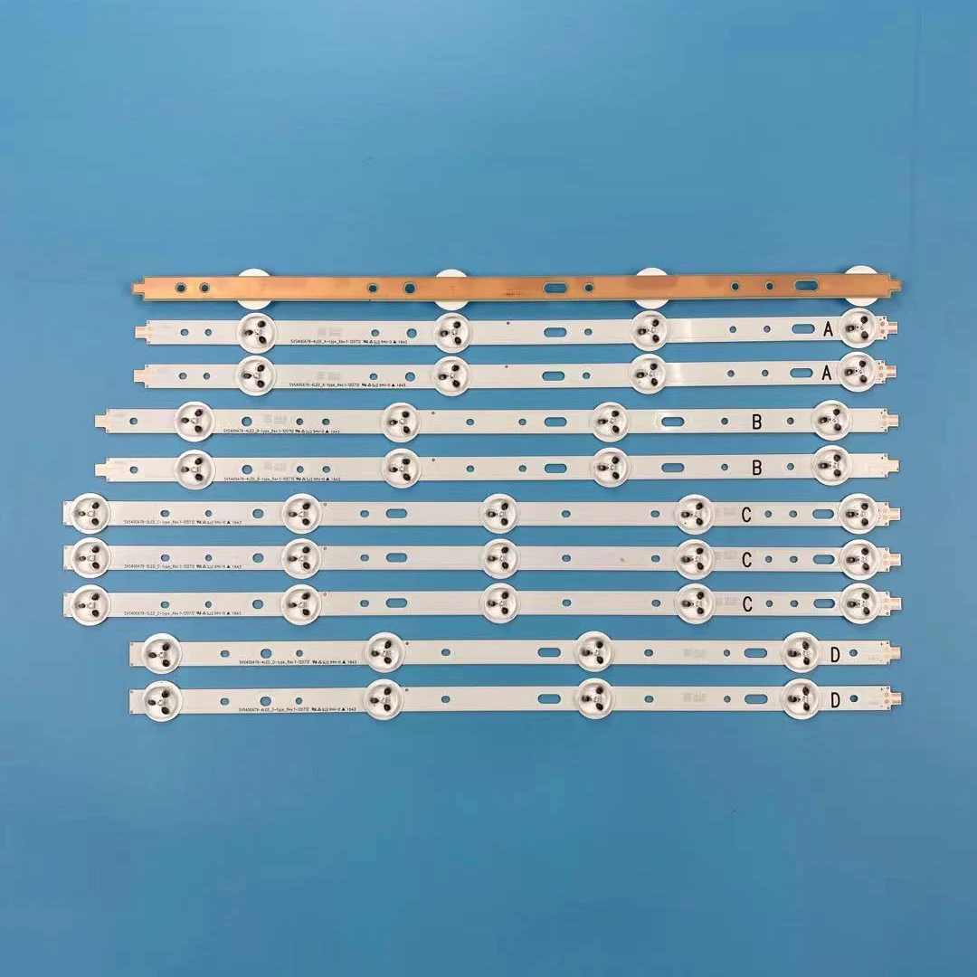 100%New 10 Pieces/set 40D1333B 40L1333B 40PFL3208T LTA400HM23 LED backlight bar SVS400A79 4LED A B D 5LED C type Rev.1 120712 | Компьютеры