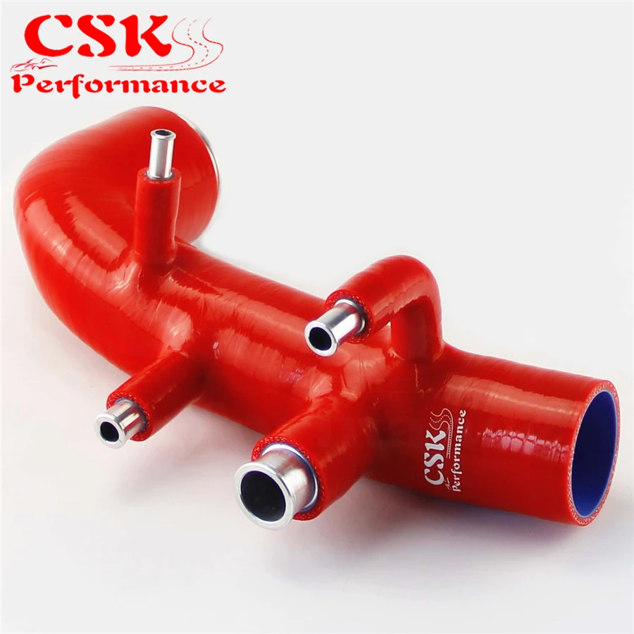 Силиконовый Впускной шланг турбо для Subaru GC8 EJ20 WRX STI 98 00 красный|silicone turbo|turbo inlet