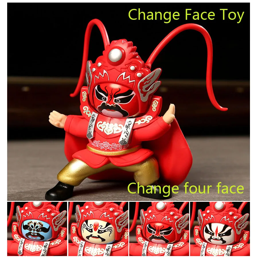 Китайская традиционная художественная меняющаяся кукла для лица китайская