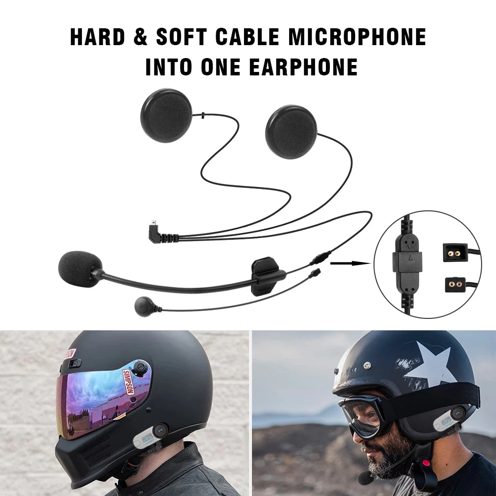 Гарнитура для мотоцикла Freedconn TCOM-SC 800M LCD Bluetooth беспроводная гарнитура шлема