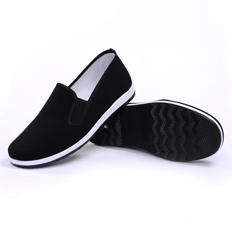 

2021 Summer Men Canvas Loafers Handmade Old Beijing Cloth Shoes Breathable Spring Slip On Flats Comfortable Driving Shoes