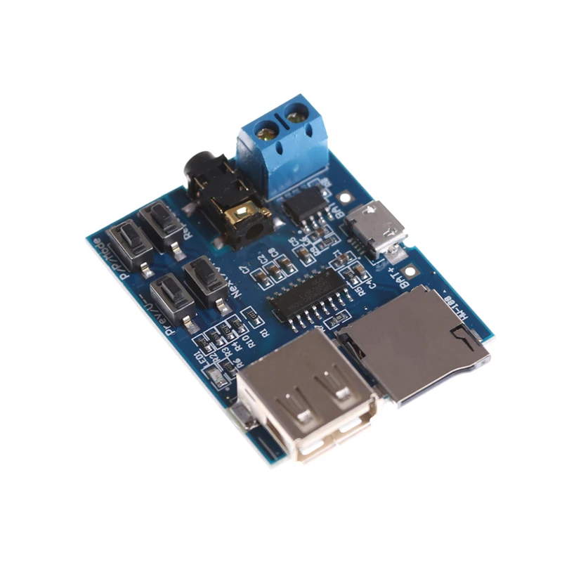 Tf-карта U диск MP3 Плата декодера с форматом Aamplifier декодирование аудио плеер модуль