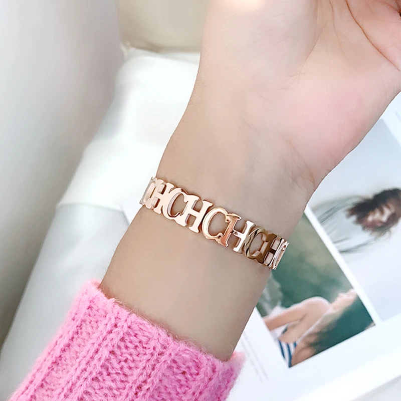 Лидер продаж браслет высокого качества из розового золота с Соединенным к нему