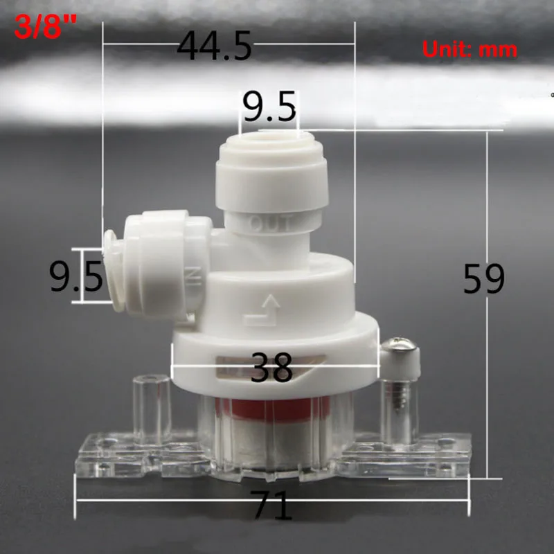 Реверсивный клапан обратного осмоса 1/4 дюйма 3/8 | Строительство и ремонт