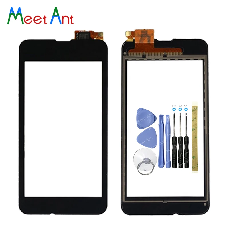 

Высокое качество 4,0 "для Nokia Microsoft Lumia 530 N530, сенсорный экран, дигитайзер, датчик, внешнее стекло, панель объектива, черный