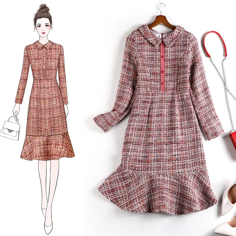 осень 2020 г. новый размер 6 л длинное летнее платье лето вечернее женское мода