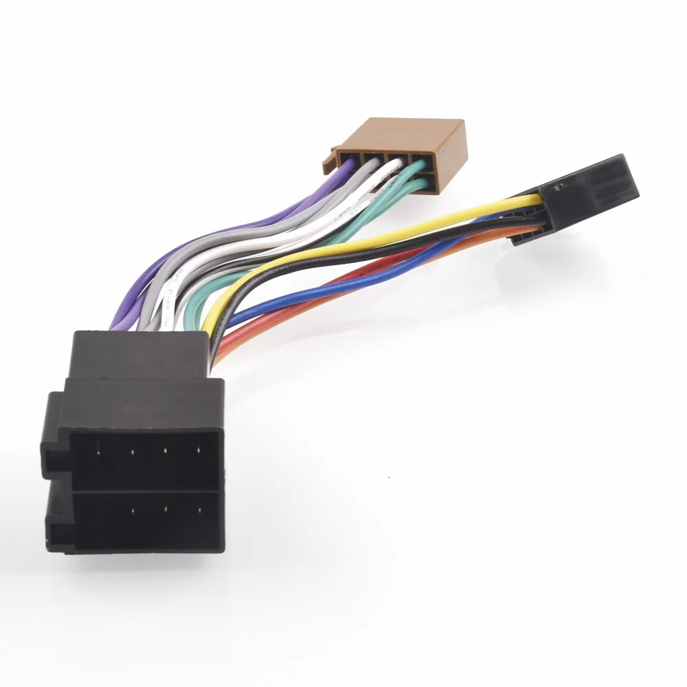 Автомобильный радиоприемник ISO адаптер расширенный кабель преобразования для