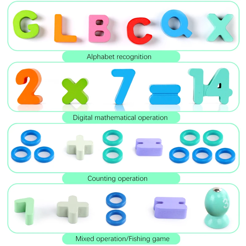 Деревянные детские развивающие игрушки Монтессори Детские Игрушки для раннего