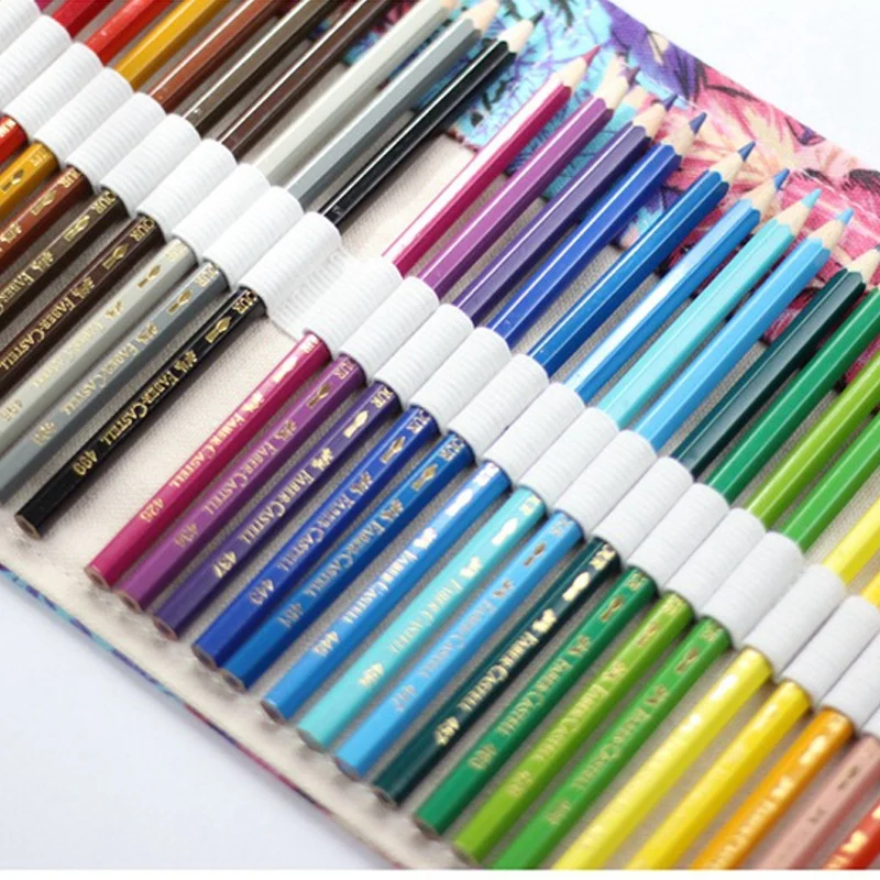 

Maple Leaf Canvas School Pencil Case 36 Holes Roll Pencilcase 50 x 21cm & 20 Pockets Art Paint Brushes Case Roll Up