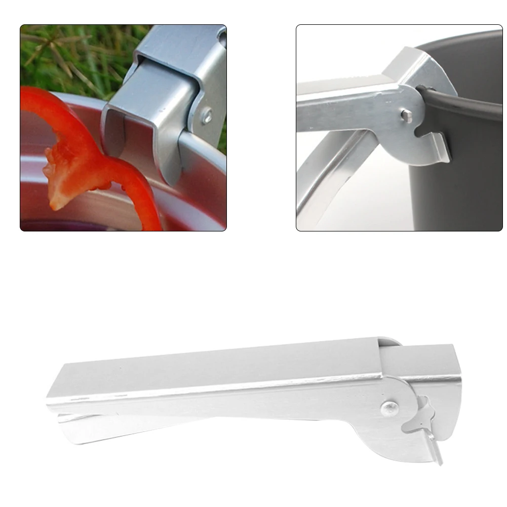 

Camping Hiking Anti-hot Anti-Scald Pot Pan Bowl Gripper Kitchen Outdoor Cooking Picnic Cookware Handle Holder Clip Clamp
