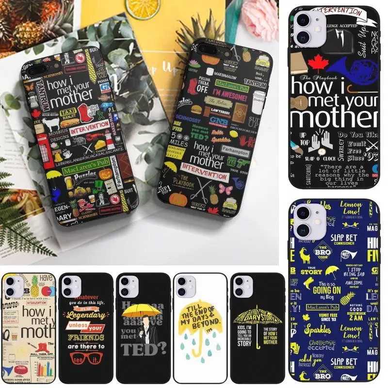 

How I Met Your Mother Himym Phone Case Fundas Shell Cover For Samsung S10 S20 Fe Lite S21 S30 ULTRA Plus 5G