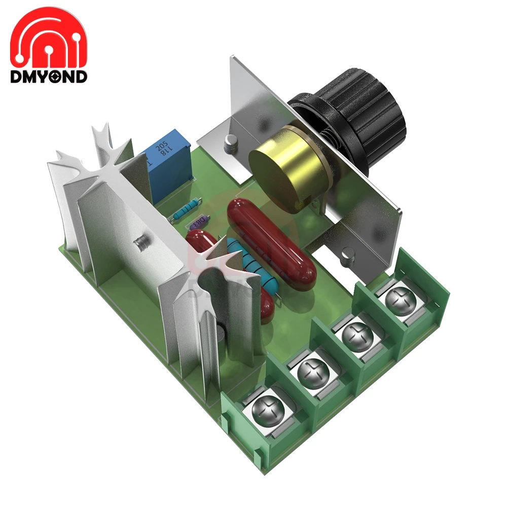 Настраиваемый Бесщеточный Регулятор скорости двигателя SCR контроллер