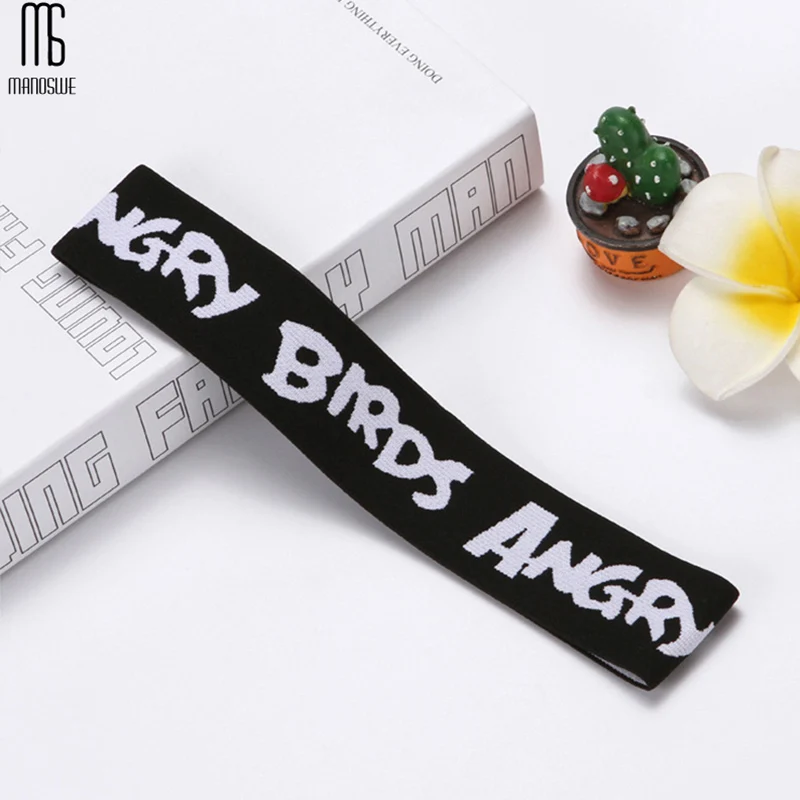 Manoswe женская Мужская эластичная спортивная повязка на голову для йоги баскетбола