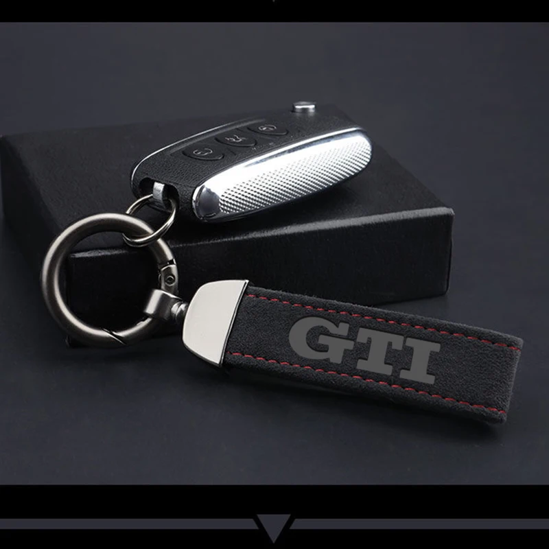 Модный металлический Кожаный Автомобильный Брелок для стайлинга женский