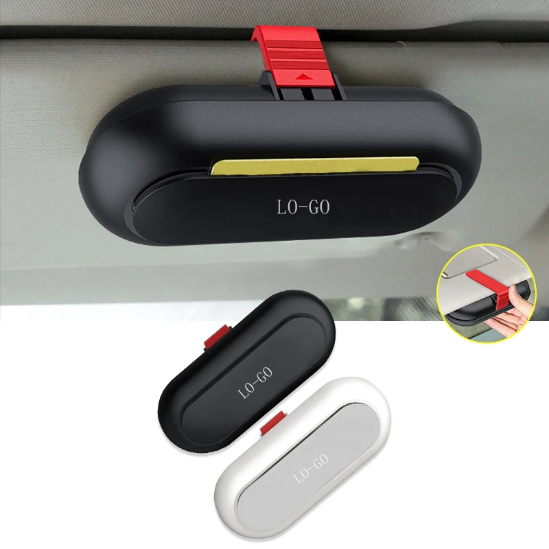 1 шт. автомобильный солнцезащитный козырек из АБС-пластика Чехол для очков BMW MINI