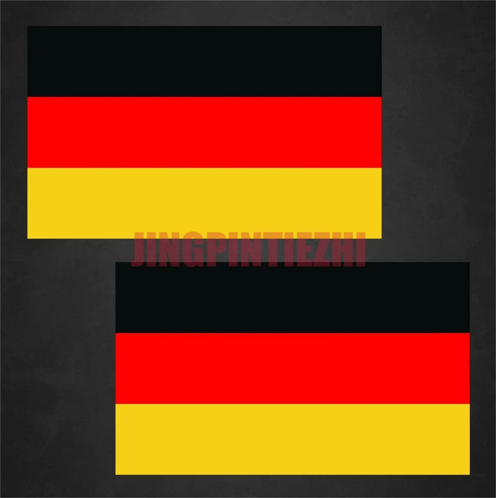 

Interesting 2 German Flag Decal Sticker Vinyl Decals Racing Stickers