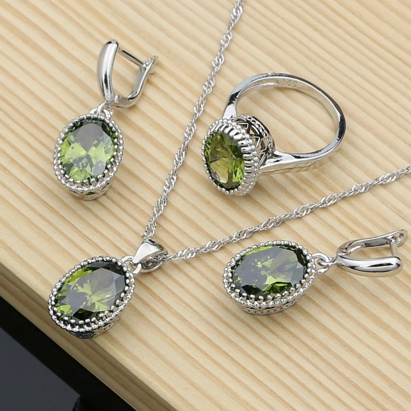 Комплект из колье и серёг серебра 925 пробы|Ювелирные наборы| |